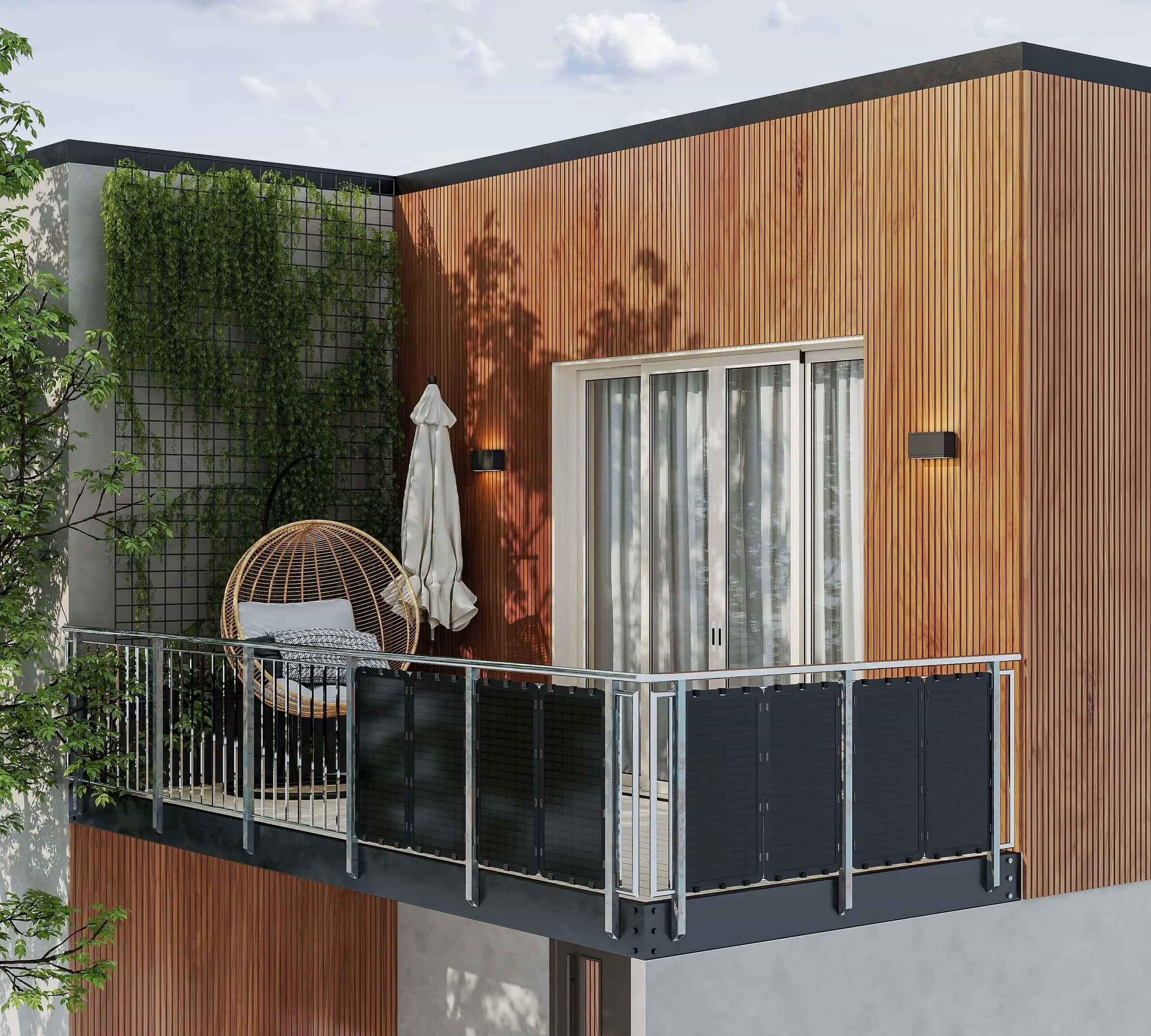Плагин Plug And Play солнечная система легкая гибкая панель 600 ватт Balkon Kraftwerke Bezeichnet Система Вт