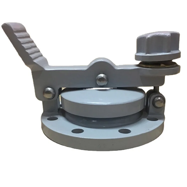 OEM AL WCB SS304 SS316 Tank Accessories Gauge Hatch With Lock For Storage Tanks