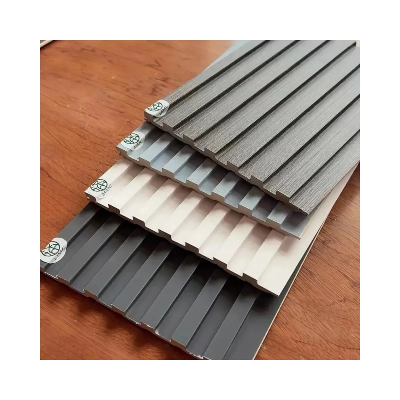 Indoor Wood Plastic Composite Wall Panel (WPC) Sound-Absorbing Building Decoration Material for Hotel & Household Use