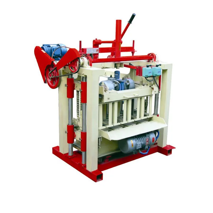 Price Manual Small Concrete Block Brick Machine Coupe Brique for Sale in China