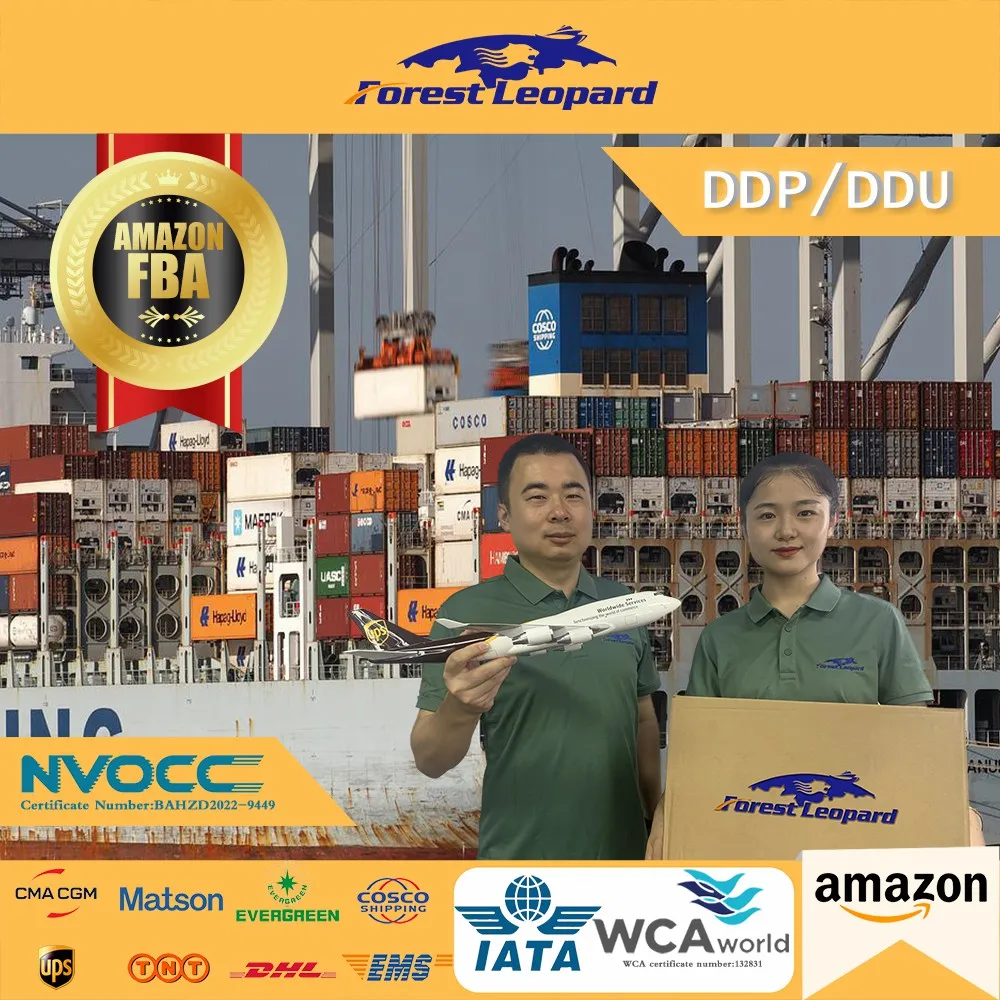 Sea Freight Forwarder From China To USA UK Australia United Kingdom Europe America DDP FBA  Shipping