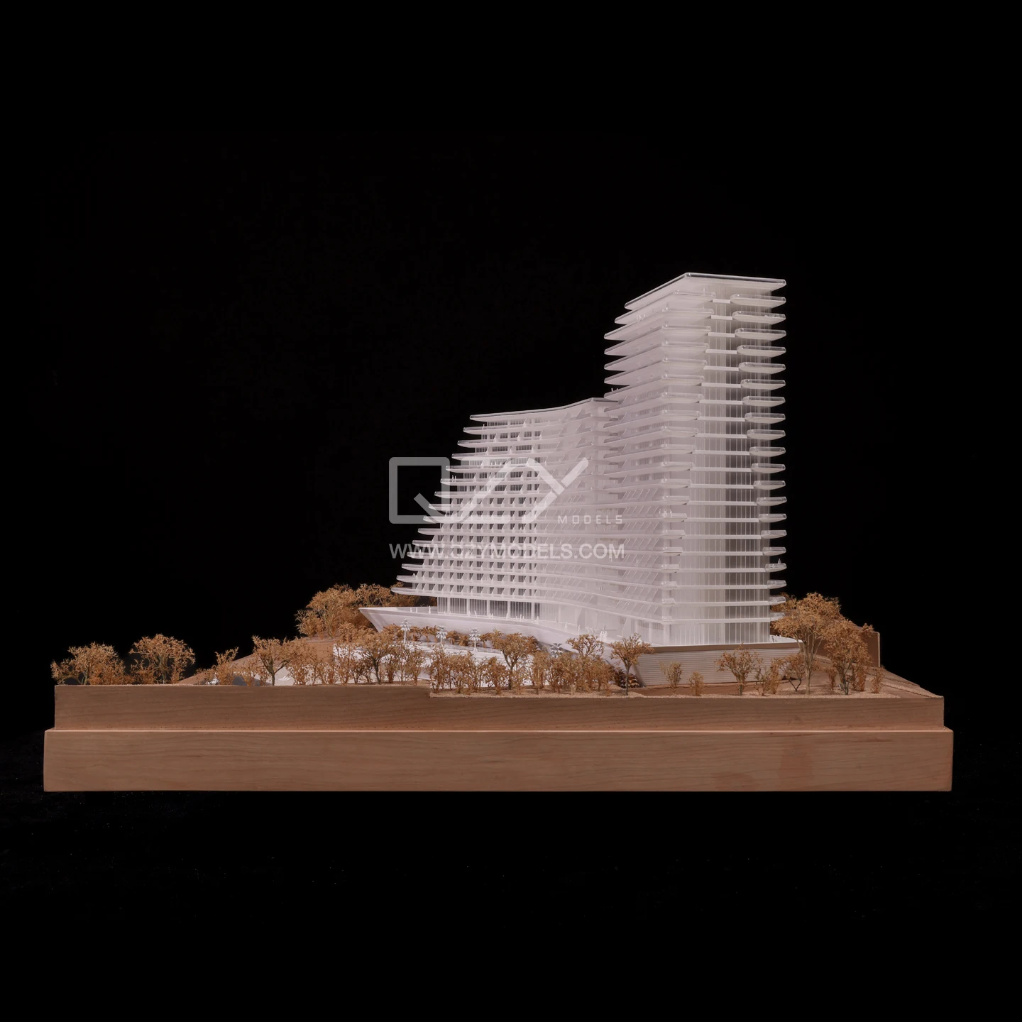 1:300 архитектурная модель-maquette architecturale