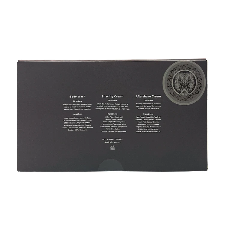 Wholesale Private Label Body And Beard Care Gift Set