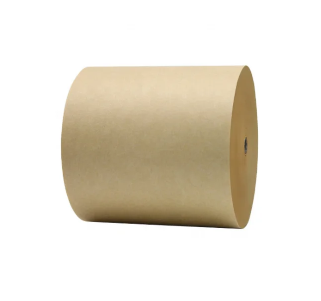 Golden Brown Ribbed Kraft Paper in rolls sheets