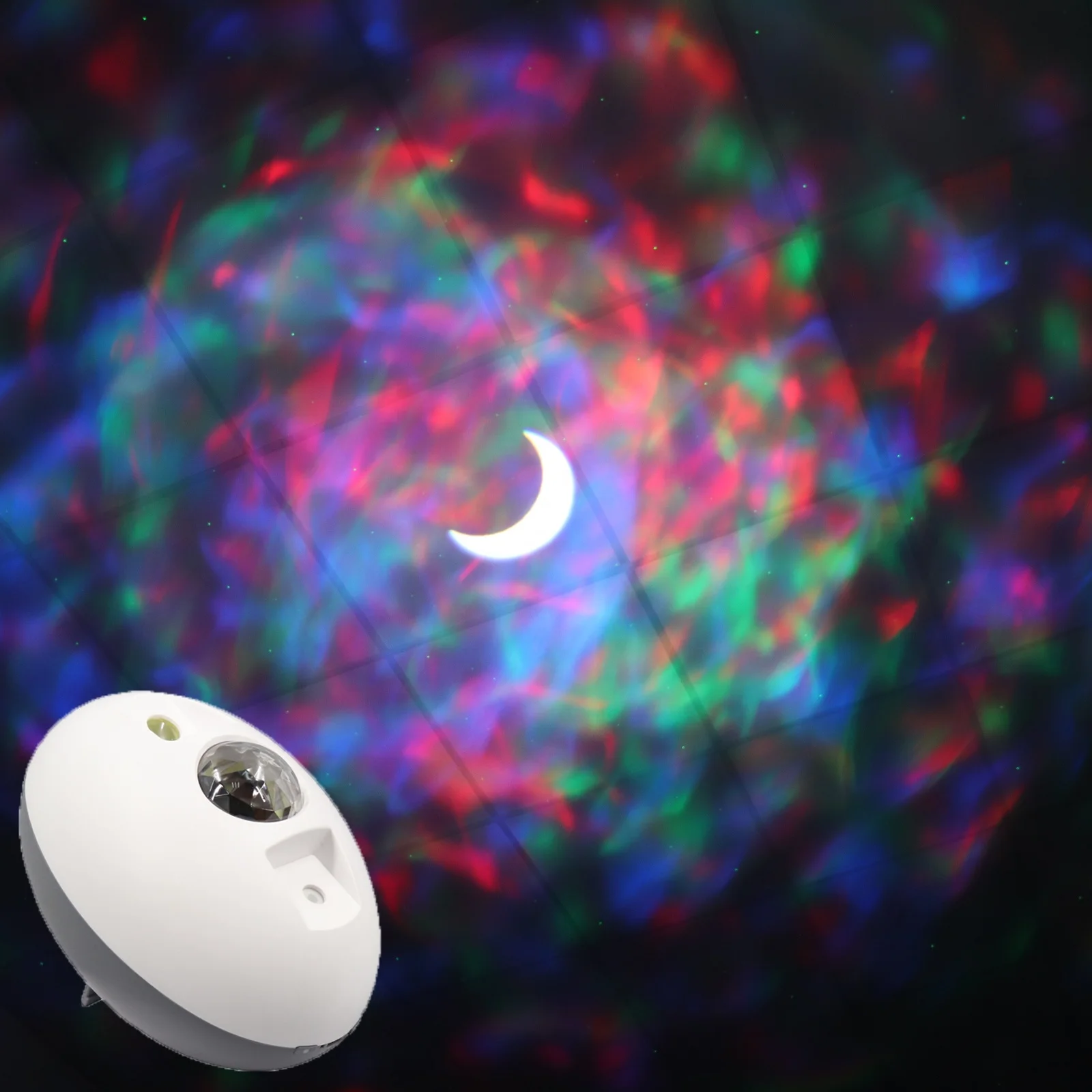 LED Moon Star Lamp Starry Light Baby Kids Bedroom Holiday Party Night Projectors