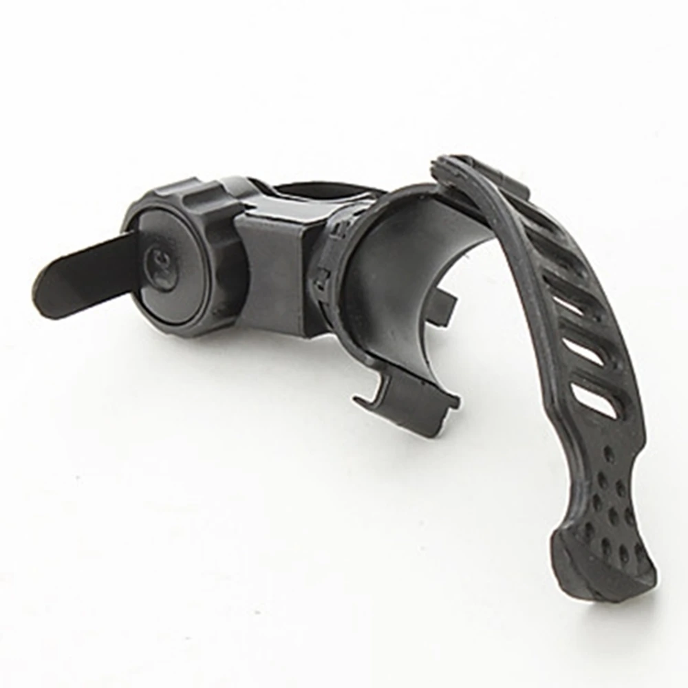 AloneFire LC-6 360 Degree Swivel Bike Flashlight Mount LED Bicycle Head Front Light Holder Cycling troch lighting Rubber Clip