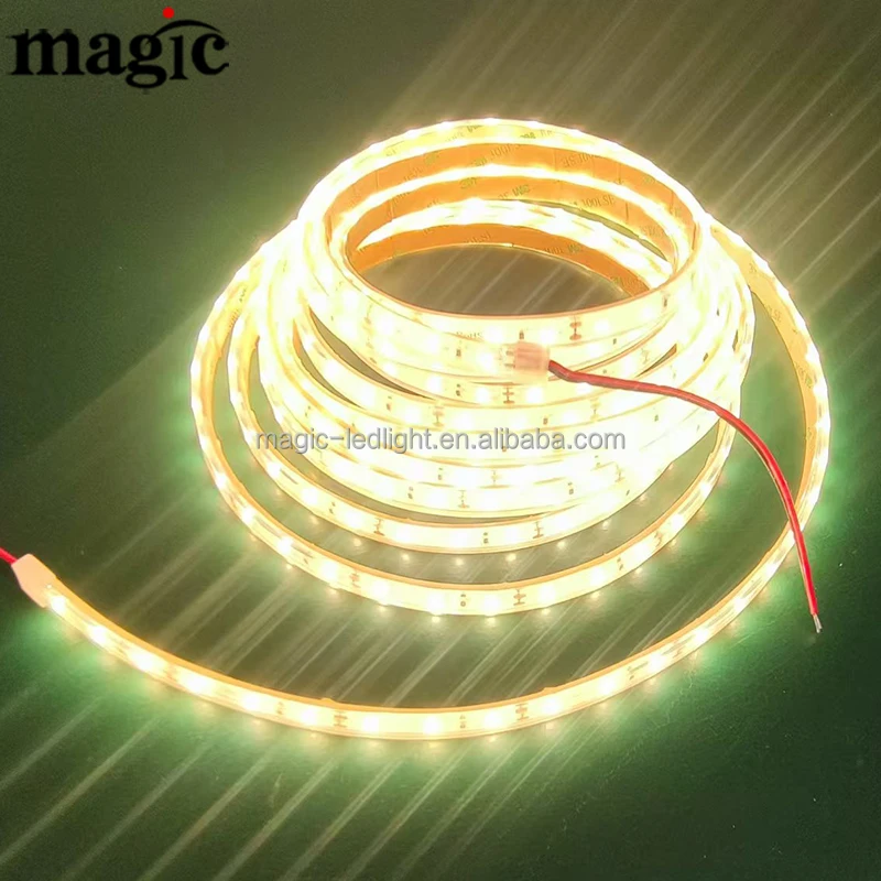 Высококачественная Светодиодная лента IP68 водонепроницаемая 3000K 2700MK 4000K 6000K 5 м 300 12 В 24 14 4 Вт SMD 2835