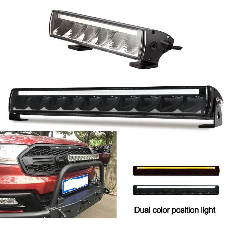 20 дюймов 100 Вт drl оптовая продажа led свет bars12v прямые водонепроницаемый высокой мощности светодиодный бар для бездорожья грузовик внедорожник atv utv