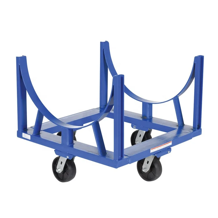10000 lbs Capacity Blue Heavy Duty Steel Cradle Cart Furniture Moving trolley