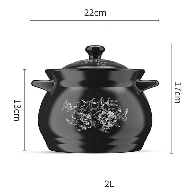 High quality casserole ceramic cooking soup pot non stick stew pot