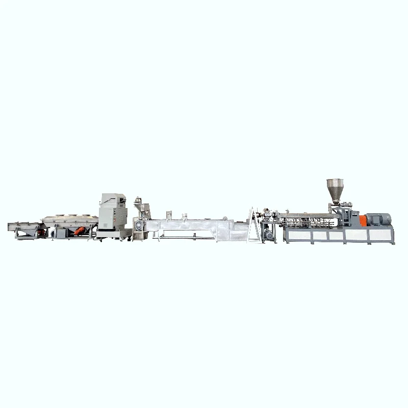 
Wire And Cable Extruder Twin Screw Plastic Extruder Machine Extrusion Line Pelletizer Granulating Machine  (1600279447831)