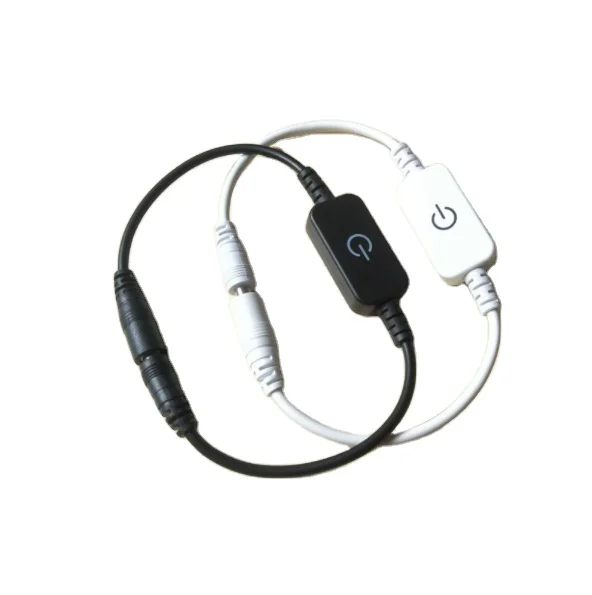 Mini Sensor Switch Led Inline Touch Dimmer Switch Led Touch Dimmer Controller For Single Color Led Strip Lights