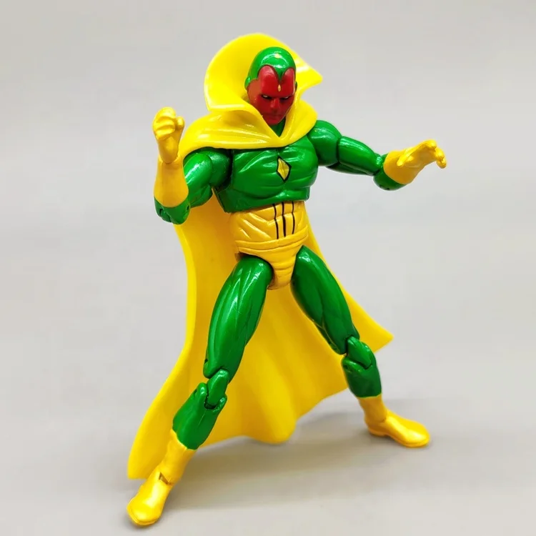 Custom Made Clear Plastic Version Mini Action Figure Toy , OEM 3D Transparent action Figure Toys Collection