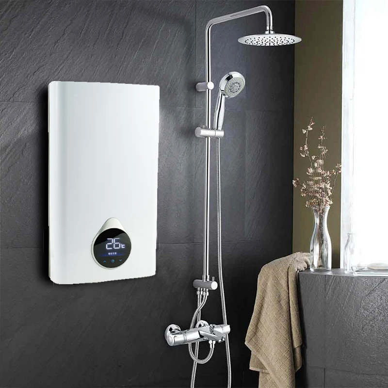 Energy Saving Small Portable Wall Mount Electric Bathroom Tankless Water Heater Mini Instant Electric Water Heater