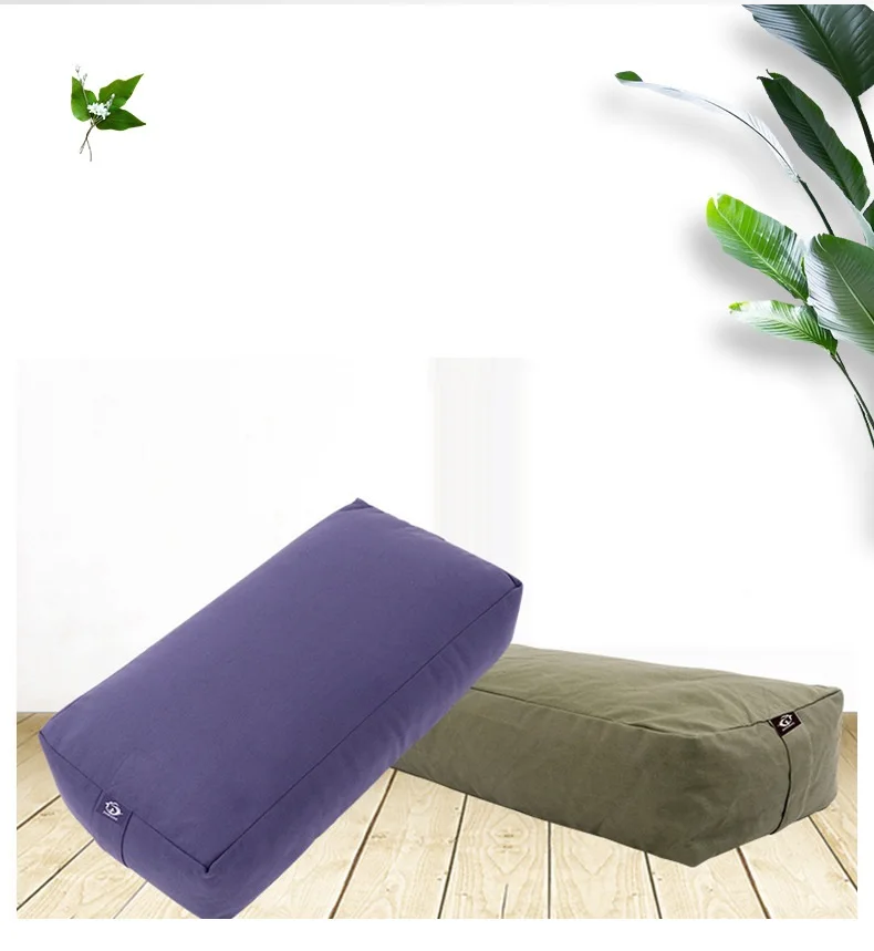Hot Sale Yoga Bolster Supportive Round Pilates  Pillow