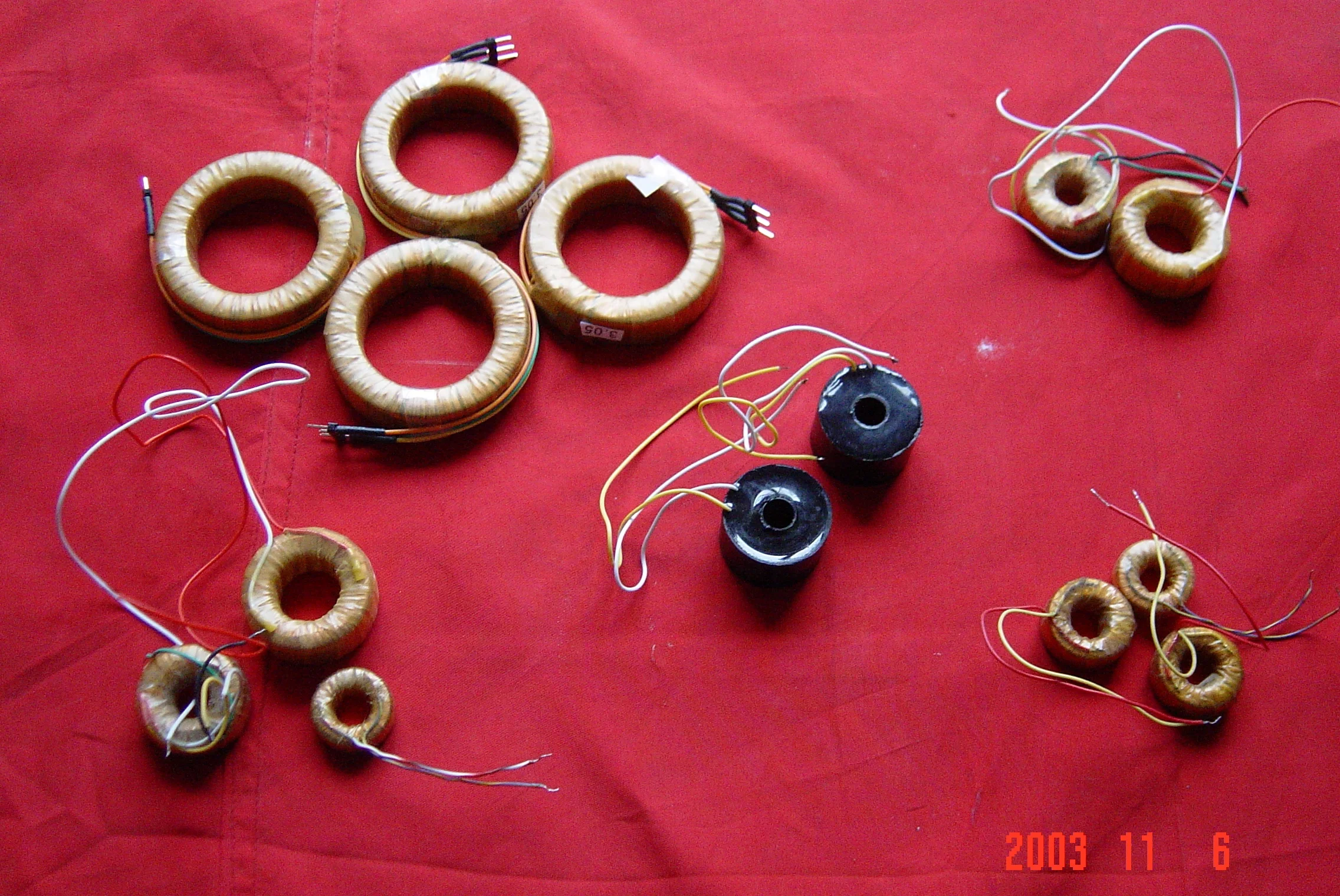 High frequency soft magnetic core with coating 1J77 1J79 1J85