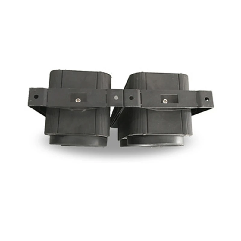 Professional 4x100W COB LED Surface Warm White& Cool White 2IN1 Color DMX Audience Stage COB  Blinder Light