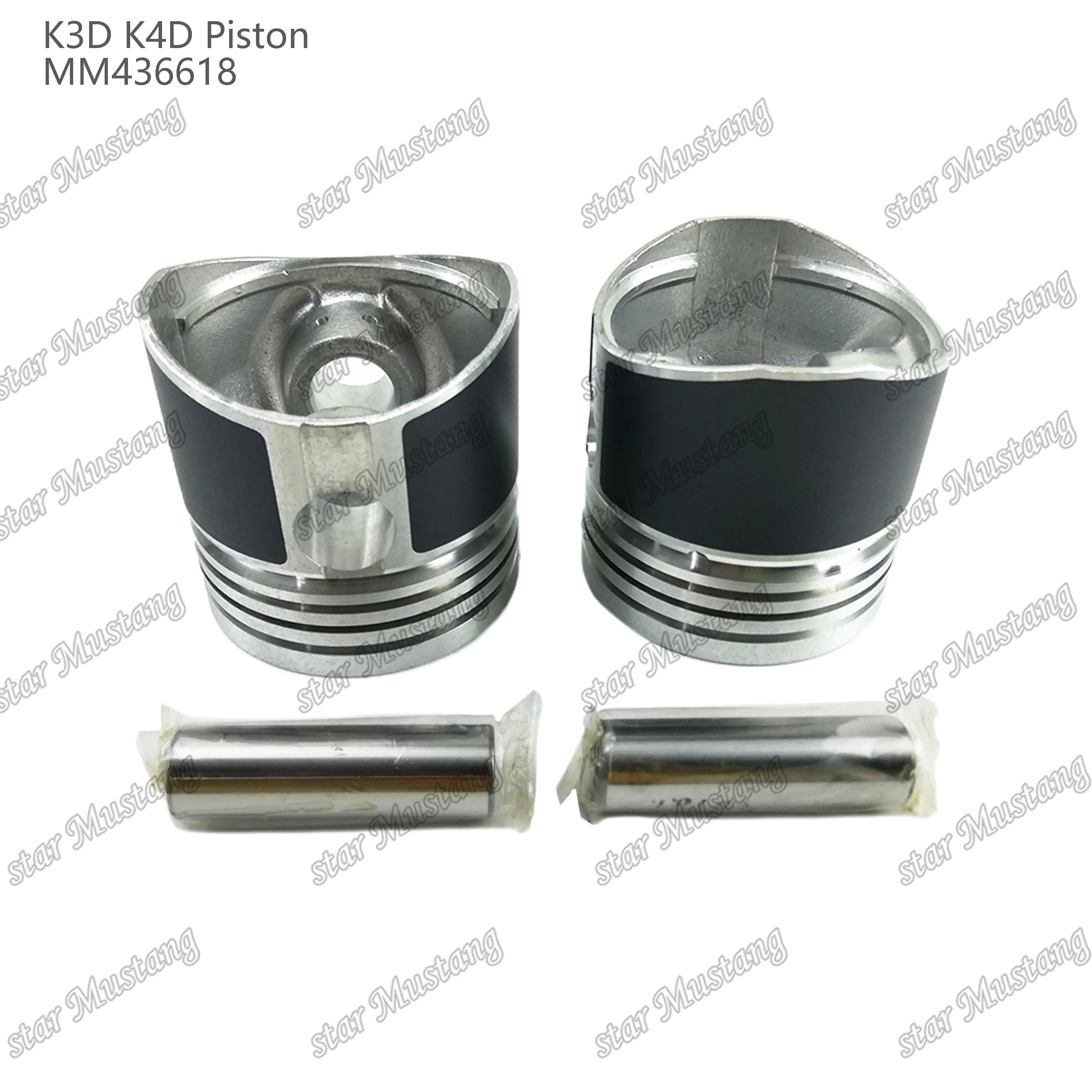 K3D K4D Piston MM436618 Suitable For Mitsubishi Engine Parts