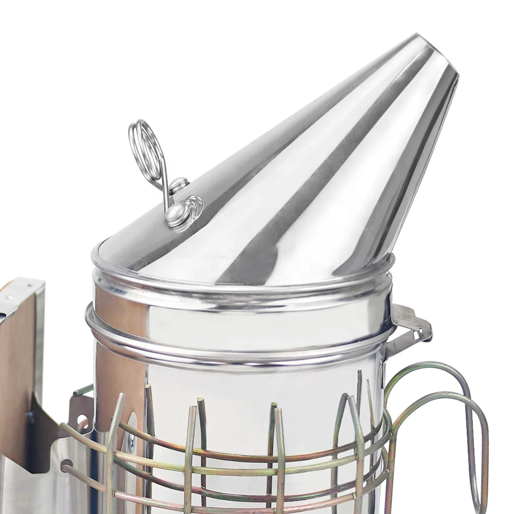 new design bee hive Stainless Steel bee smoker