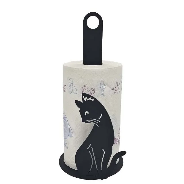 Hot Products Metal Desktop Paper Roll Holder Factory Direct Sales Home Decoration Towel Roll Holder