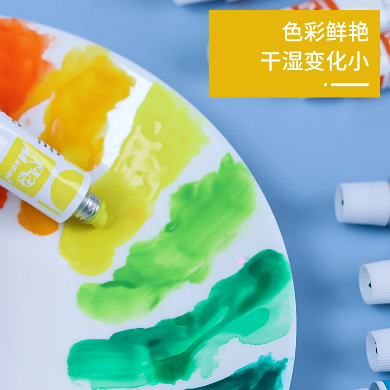 Madisi Art Non-Toxic 18colors 12ml Gouache Pigment Set For Kids