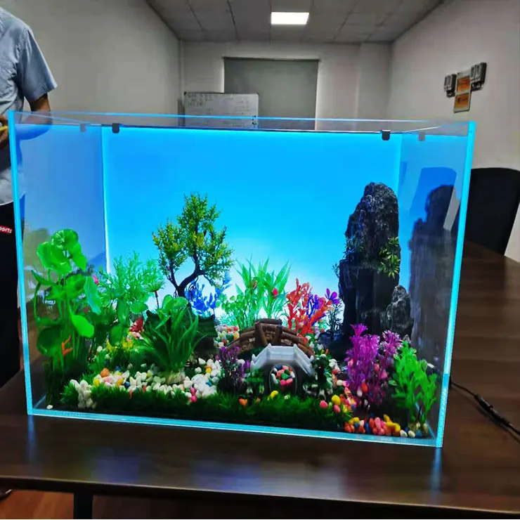 2021 Лучшая цена Светодиодная панель RGB аквариум фон для