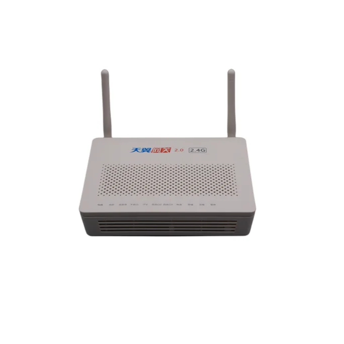 Hot sale products HS8145C Fiber Onu Gpon Router 1GE + 3FE + 1TEL + USB + Wifi Echolife HS8145C terminal
