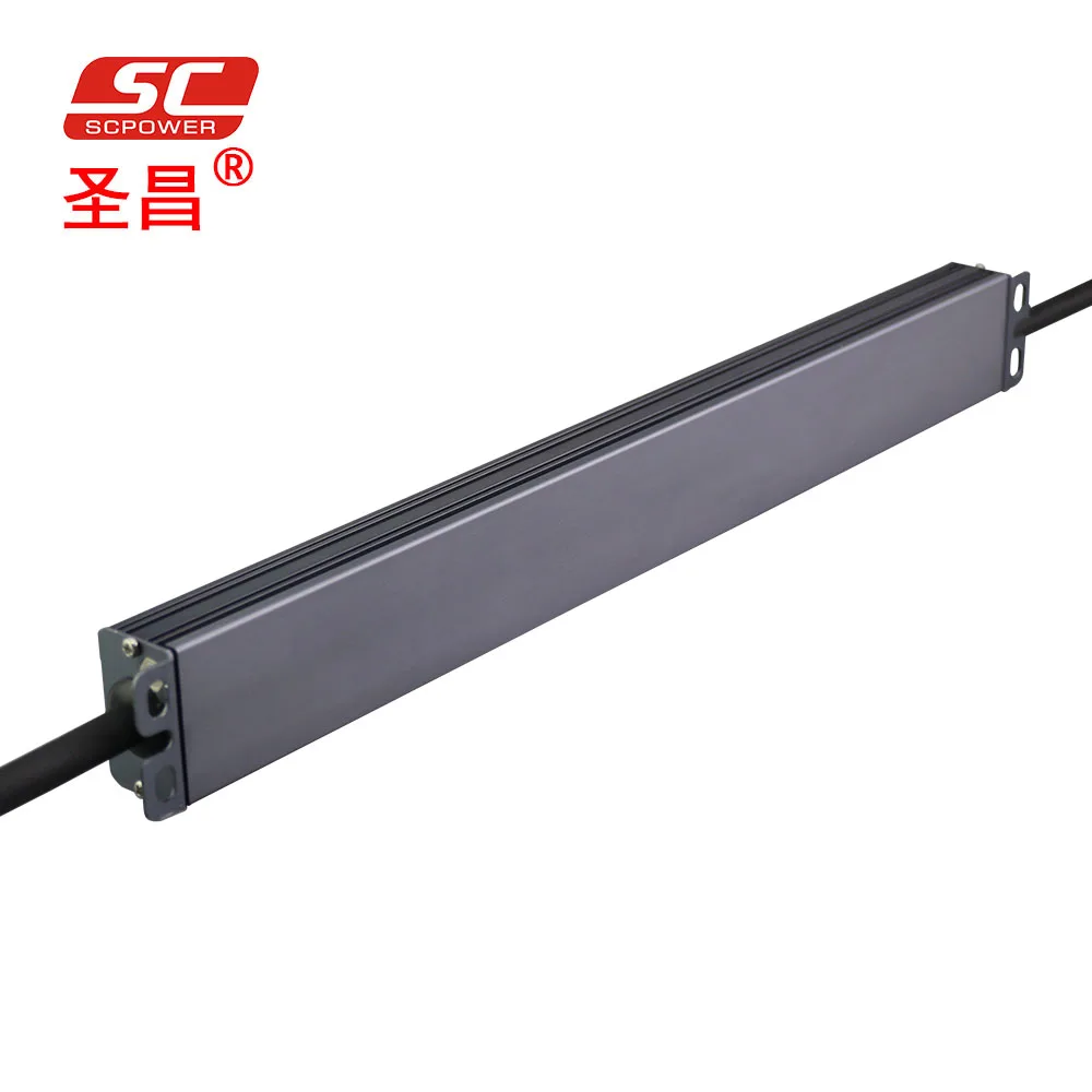 ultra slim power supply triac led driver outdoor ip66 led driver 12v 60w cabinet slim