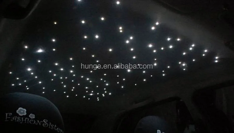 Падающая звезда 10w фары для автомобилей с использованием беспроводной светодиодный волокна фотоосвещения Звездное эффект набор «сделай сам» Прокат прицепа потолка крыши обшивки автомобиля