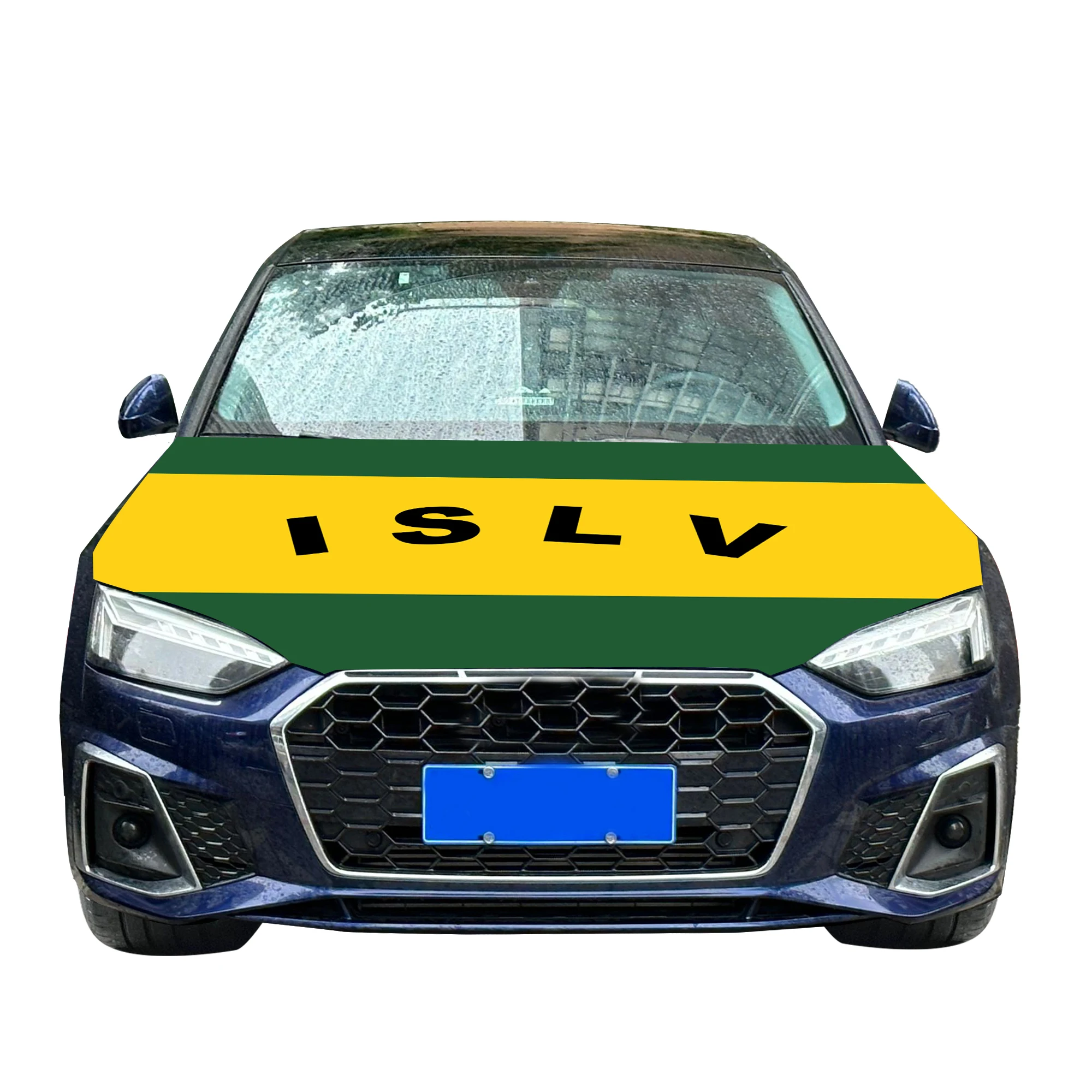 The Society Islands Car Hood Cover Flag  Car Engine Cover Flag Wholesale Custom Wear-resistant and Durable Car Engine Hood Cover
