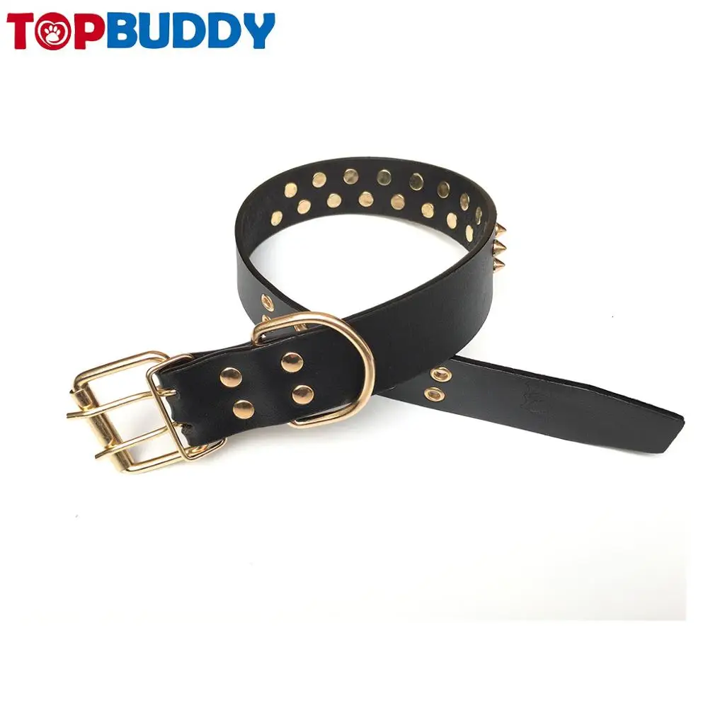 Fashion Factory direct Customized Color PU Leather Dog Collar for Pet