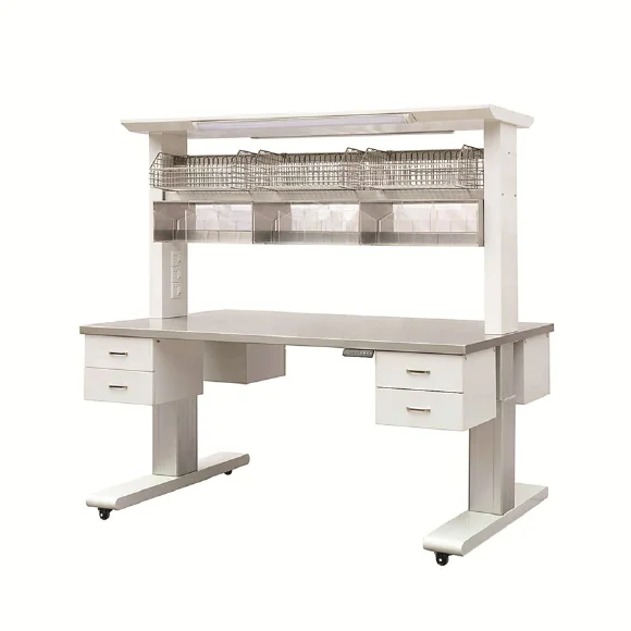 CSSD Hospital  Lab 304 Stainless Steel Packing Table with Height Adjustable