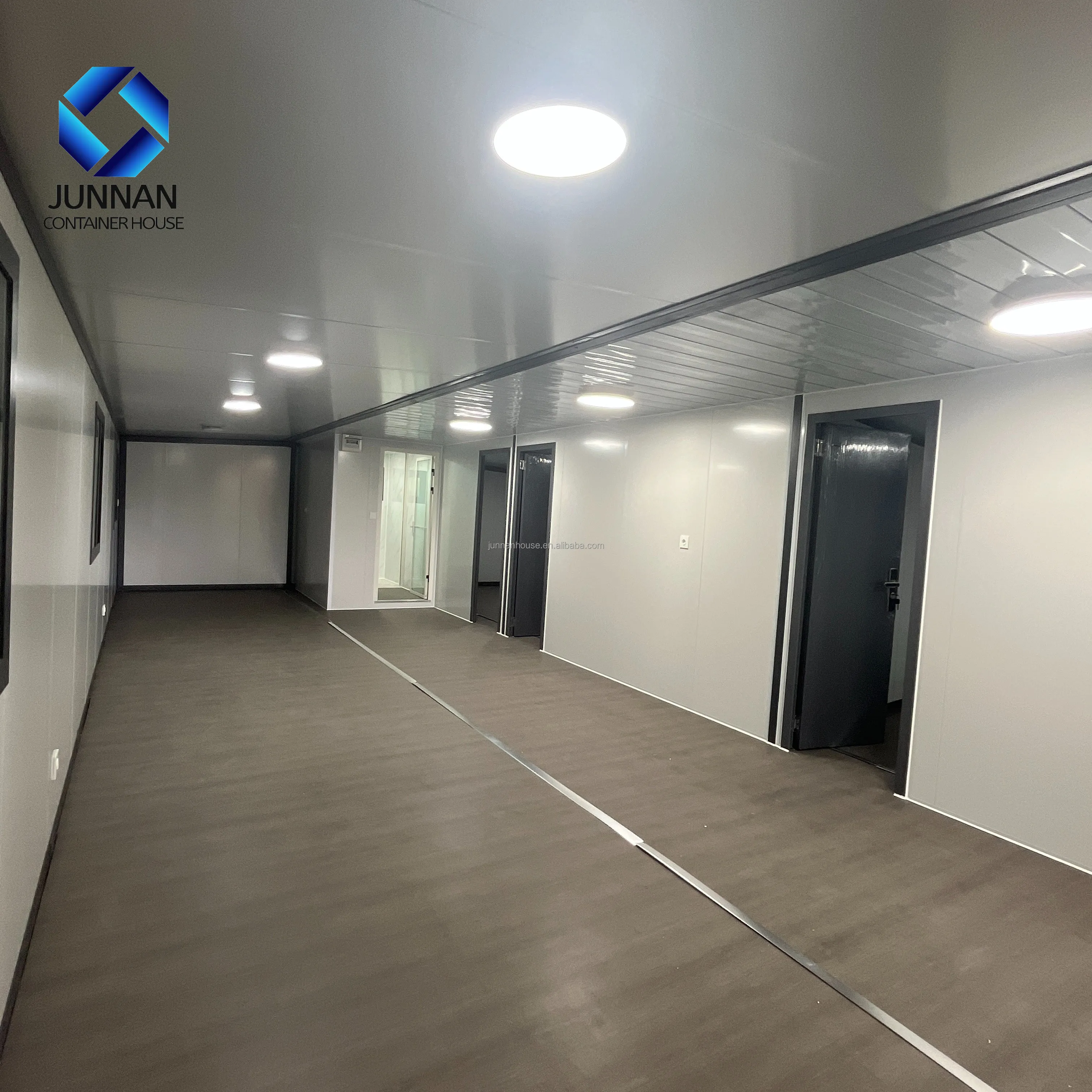 waterproof modular villa double-wing 3 bedroom with shower fold out container house on wheels