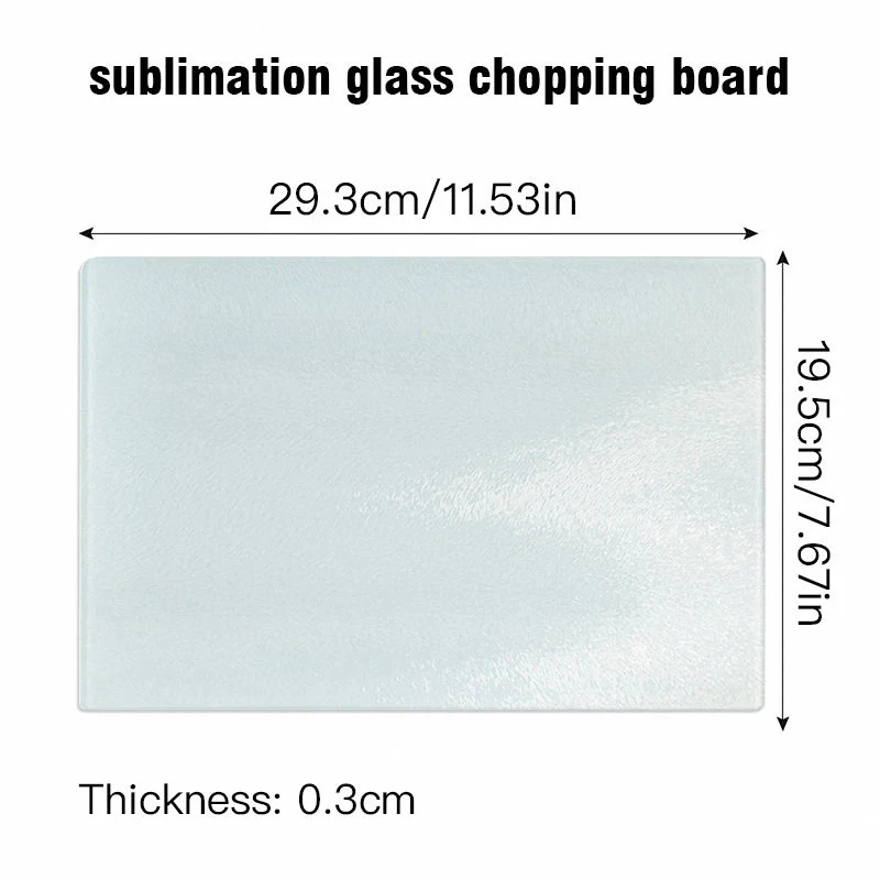 Hotsale High Quality Wine Bottle Shaped Sublimation Blanks Tempered Glass Cutting Board Chopping Block