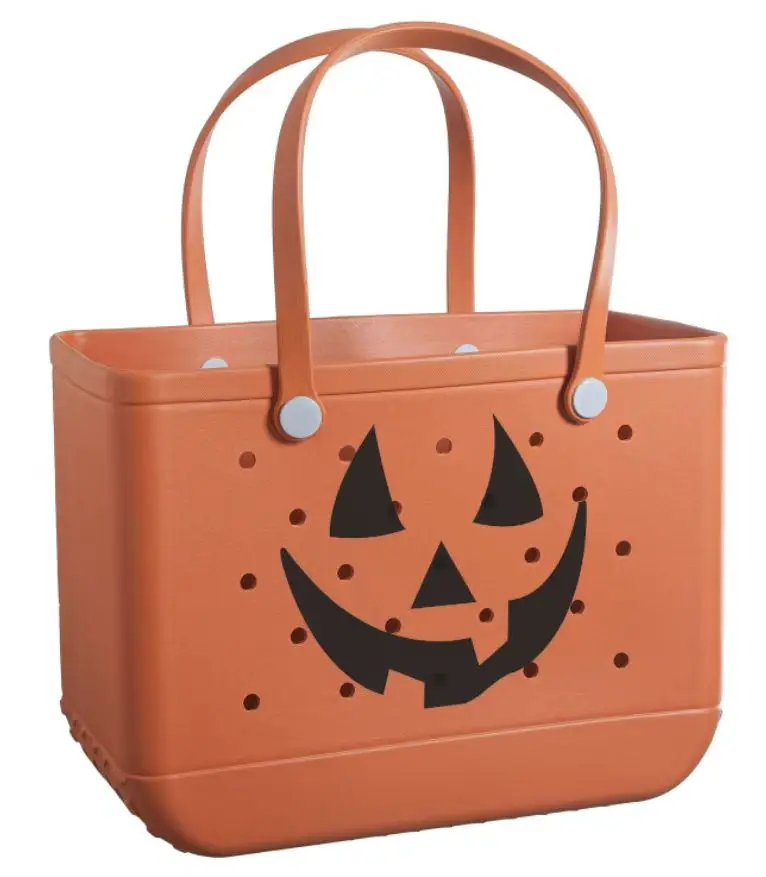 ODM OEM Wholesale Halloween Themed Handbags Fashion Fun Cave Bag EVA Beach Bag From China