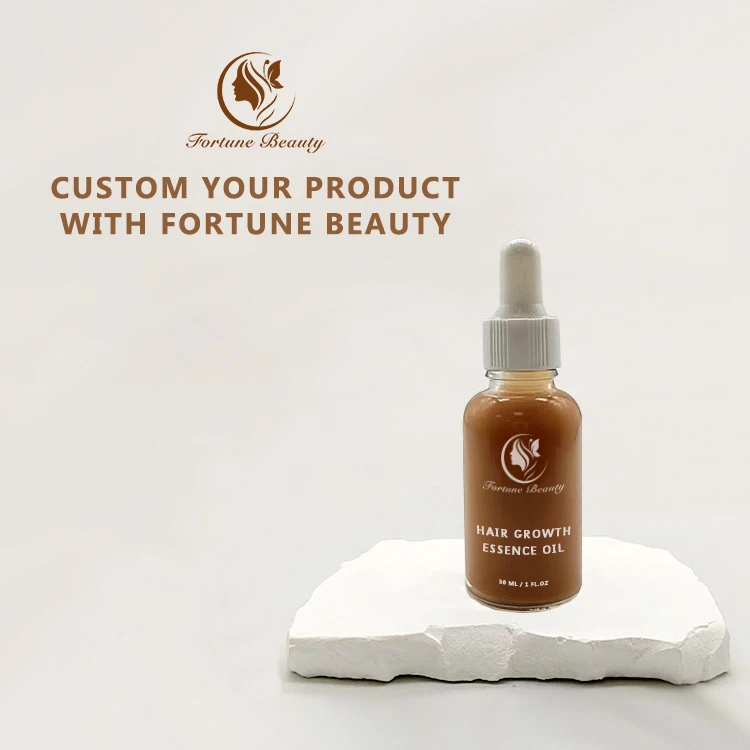 OEM Anti loss serum hair growth oil Natural Organic Rosemary Herbal Castor Almond Oil Hair Treatment Growth Serum