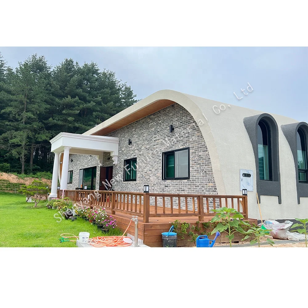 Dome assembly house with steel structure Modules prefabricated dome  houses modular dome hotel