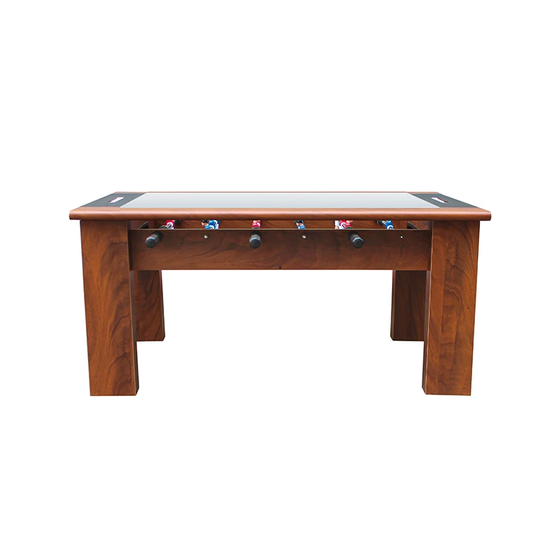 Стеклянный журнальный столик с детской ножкой, футбольный игровой стол, настольный стол для продажи