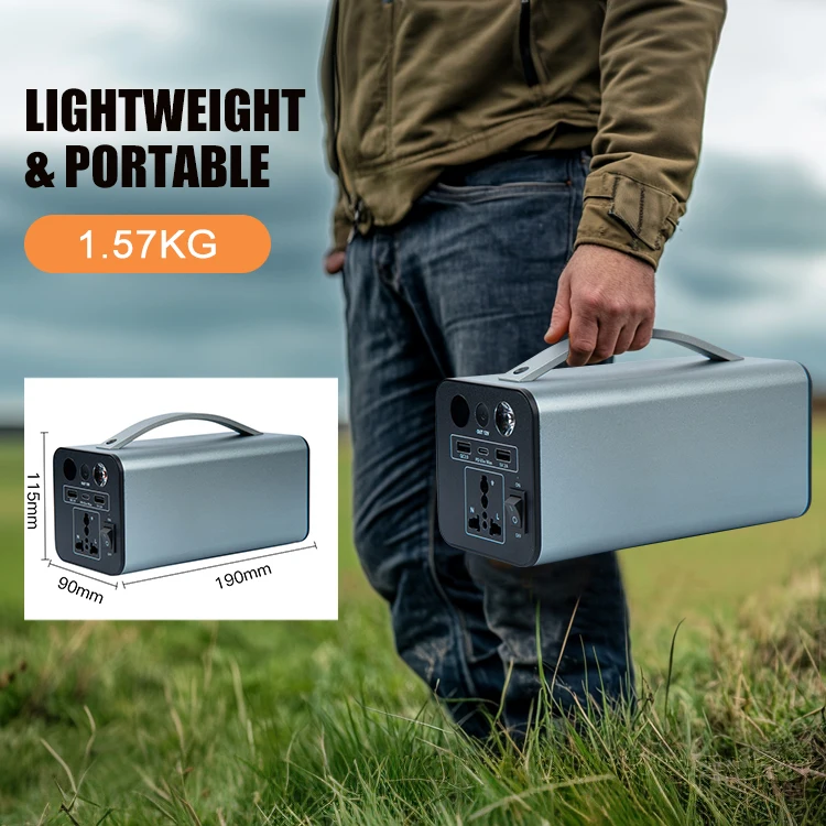Rechargeable Portable 180 Watt  Camping 180w Power Station Best Lithium Portable Power Generator Energy Storage Power Bank