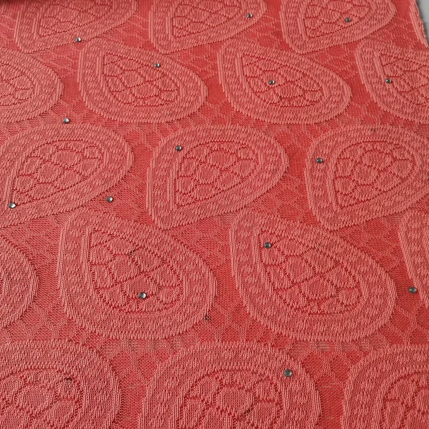 Factory China Manufacturer Wholesale Swiss Voile Lace Beads for Arrica