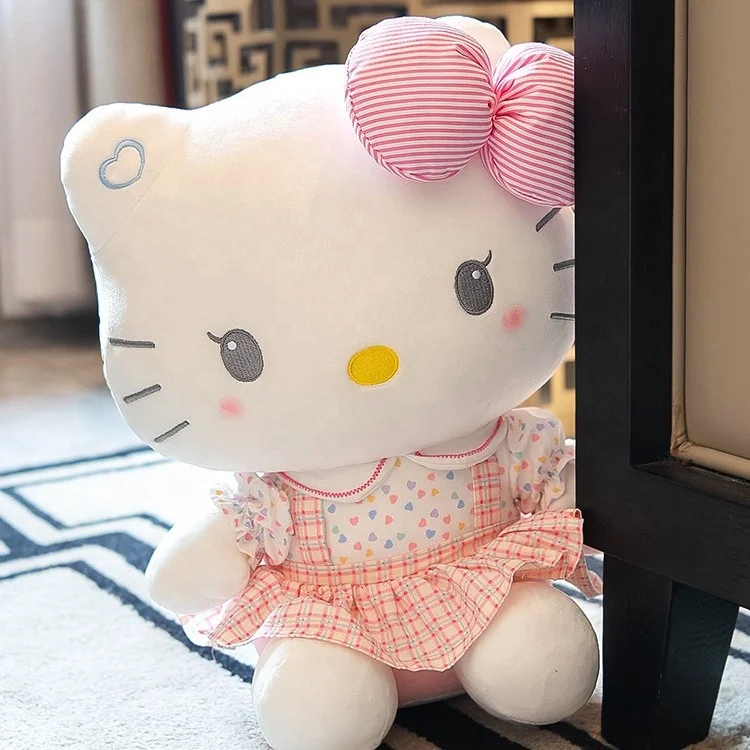 Hello Kt мягкая игрушка кошка куклы аниме фигурка игрушки животные Plushie производитель плюшевые