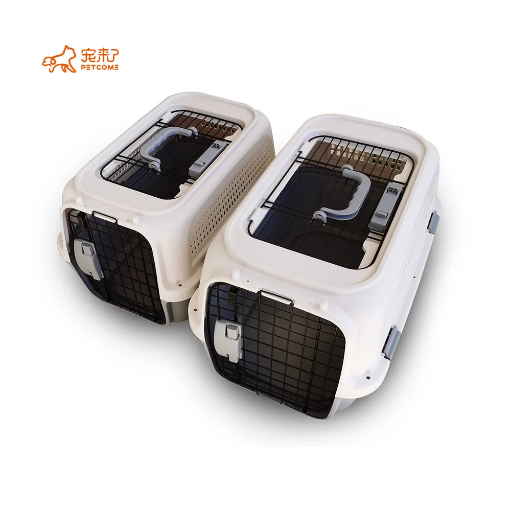 PETCOME Manufacturer Cheap Portable Transporting Pet Cat Cage Dog Carriers