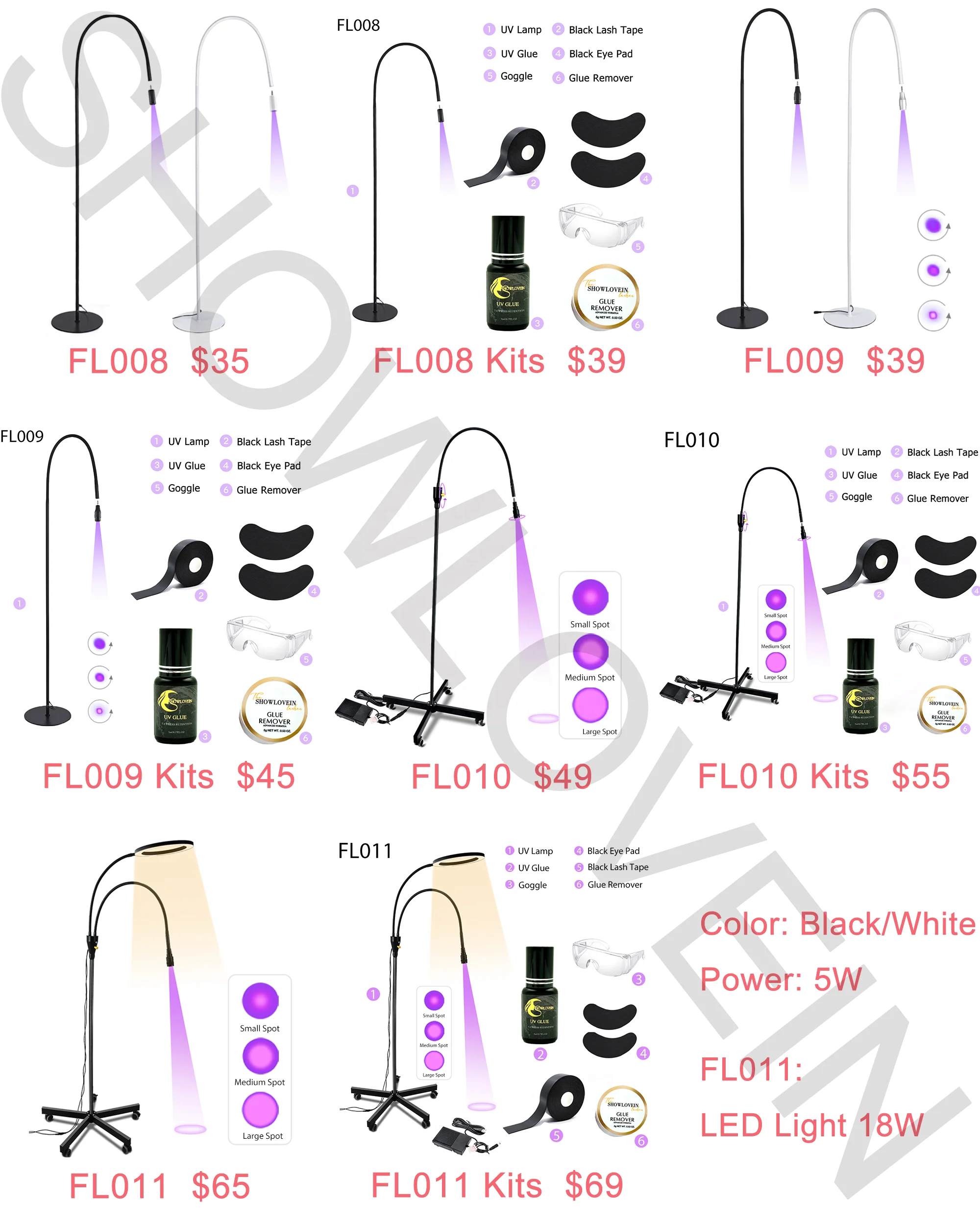 New Product Private Label UV Lash Glue LED Light Fast Drying Waterproof UV Glue Lash Extension Glue