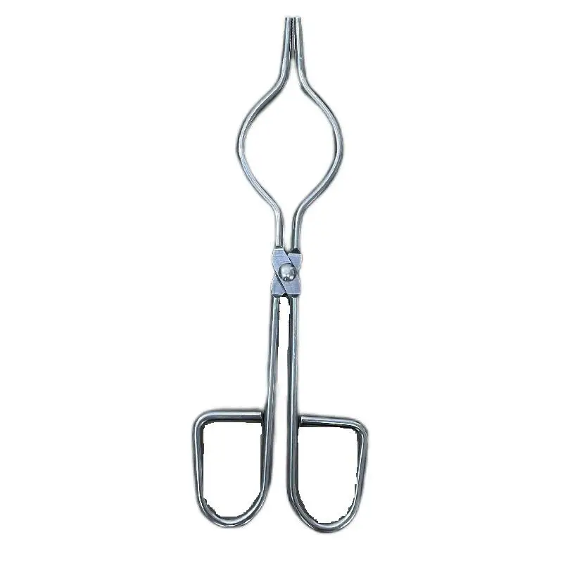 Laboratory Chemical Use Crucible Tongs 20cm 30cm 40cm Laboratory Holder Stainless Steel Crucible Tongs