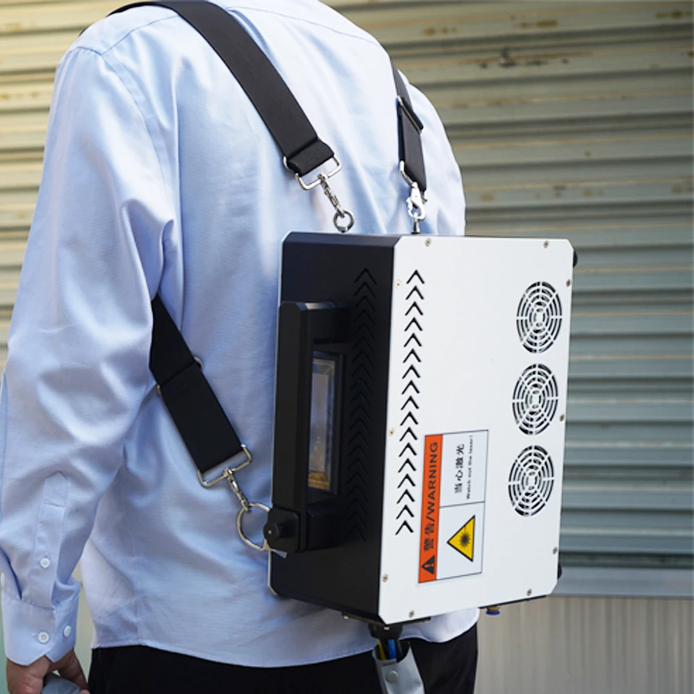 Rust Removal Metal Oxide Cleaning handheld fiber laser cleaning machine