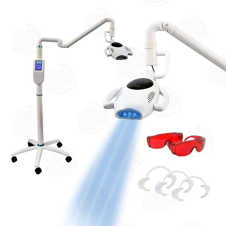 Botai high quality led blue laser teeth whitening machine white dental bleaching teeth whitening machine mobile case