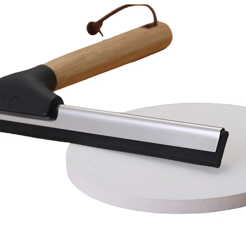 10 Inch/12inch/14inch All-Purpose Shower Wood Window Squeegee for Shower Doors Bathroom Window and Car Glass Cleaning Brush