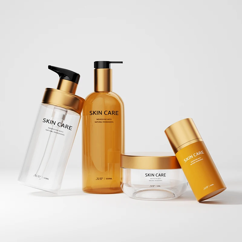 luxury plastic bottles for shampoo and conditioner skincare body cream shower gel packaging bottle 250ml body wash packaging