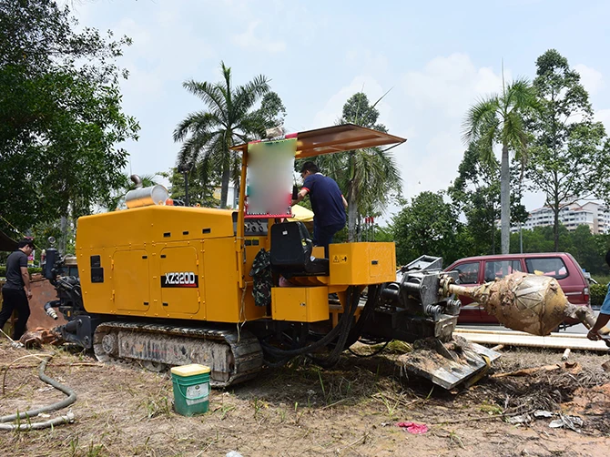 Drilling Machine 32 Ton HDD Drilling Machine 320KN Force XZ320 Horizontal Directional Drilling For Sale XZ320