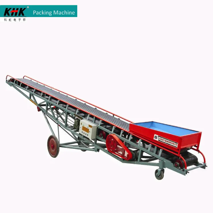 
Rubber Belt Conveyor Machine For Truck Loading 